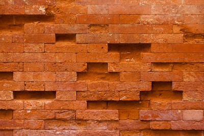 A brick wall