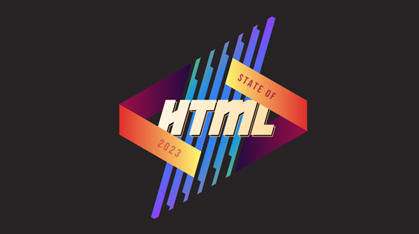 The State of HTML 2023 intro illustration