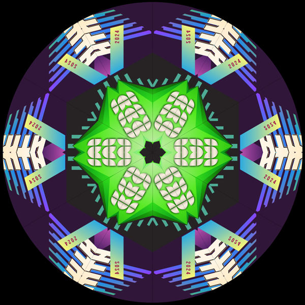 An combined abstract rendering of the state of css and html survey logos